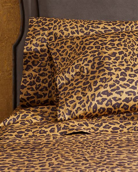 leopard print sheets queen.